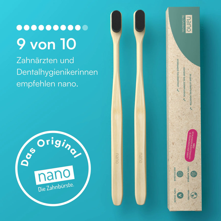 nano. Bambus Zahnbürste